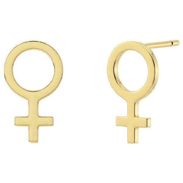 Ohrringe Venus Studs Gold