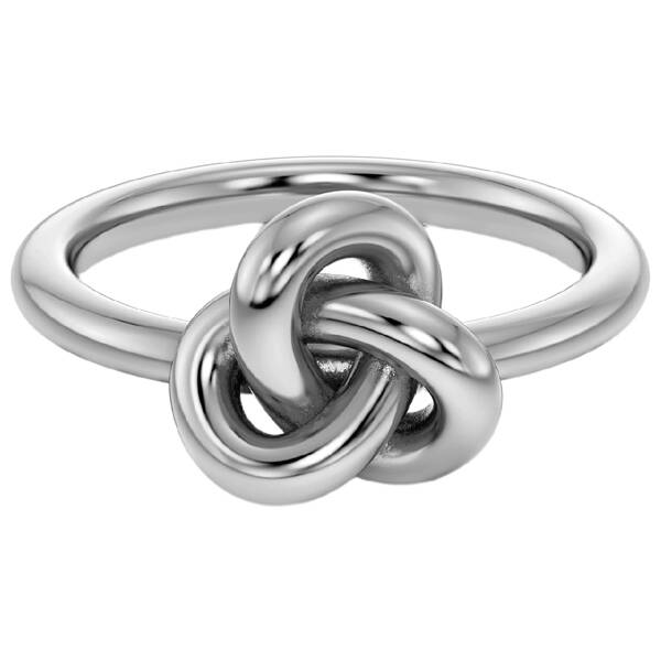 Ring Infinity Knot S Silver
