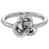Ring Infinity Knot S Silver