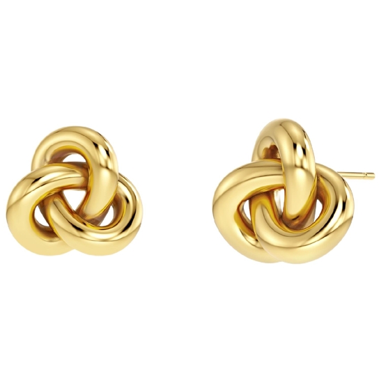 Ohrringe Infinity Knot Studs S Gold