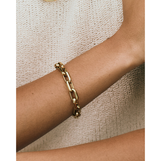 Armband Box Chain Maxi Gold