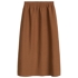 Langer leinenrock a-shape