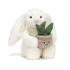 Cream Bunny mit Pflanze