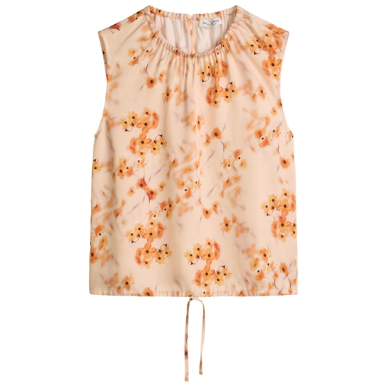 ärmelloses print-bluse regular