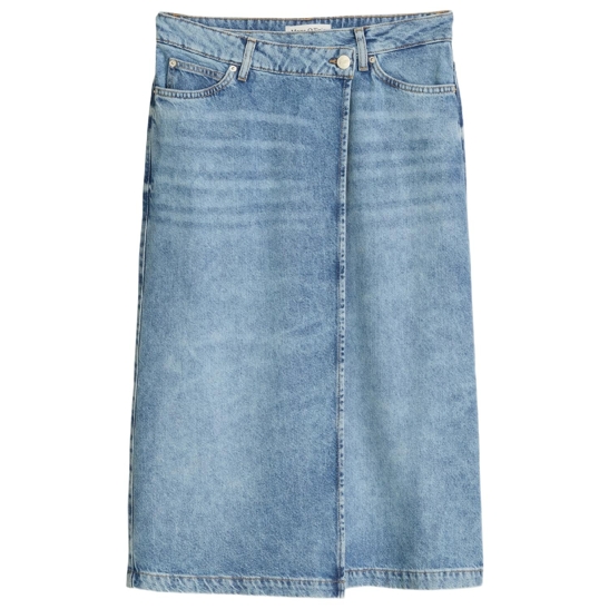 X-front-jeansrock a-shape