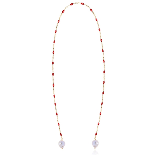 Kette ENAMEL RED ROSARIO