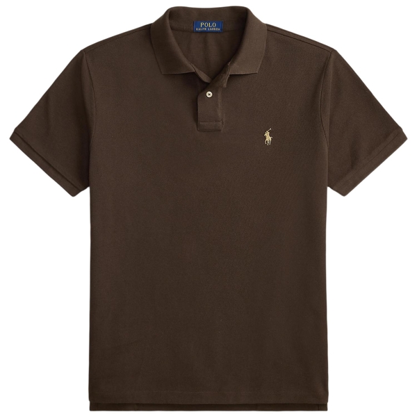 Piqué-Poloshirt Custom Slim Fit