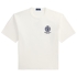Kurzärmliges T-Shirt mit Palmwedeldruck