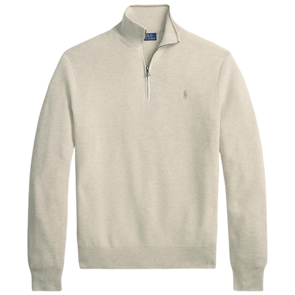 Pullover aus Baumwollpiqué