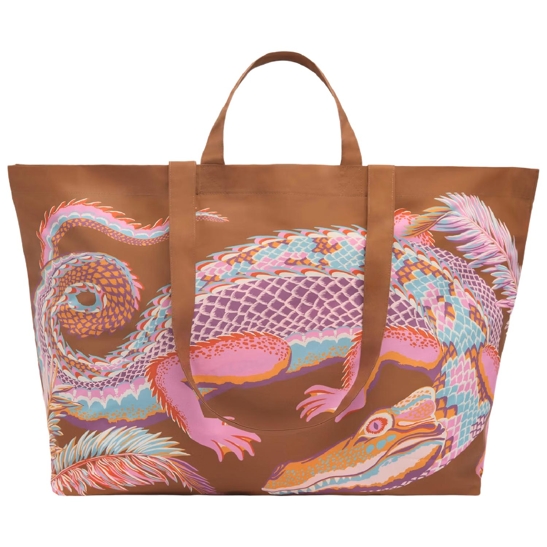 Tasche Croco Maxi Shopper