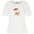 T-shirt mit frontprint