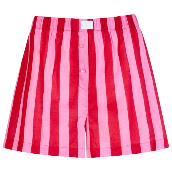 Schlafshorts Happy Stripes