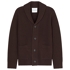 Schalkragen-Strickjacke