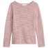 Slub-pullover slim