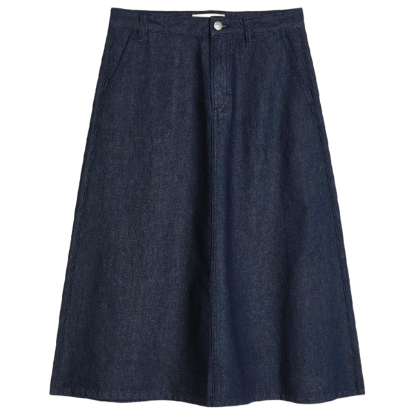 Ausgestellter jeansrock