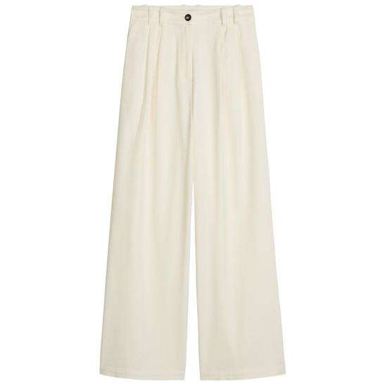 Weite bundfaltenhose
