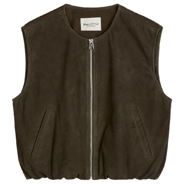 Lederweste regular