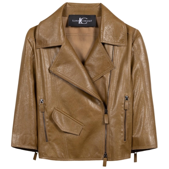 Lederjacke
