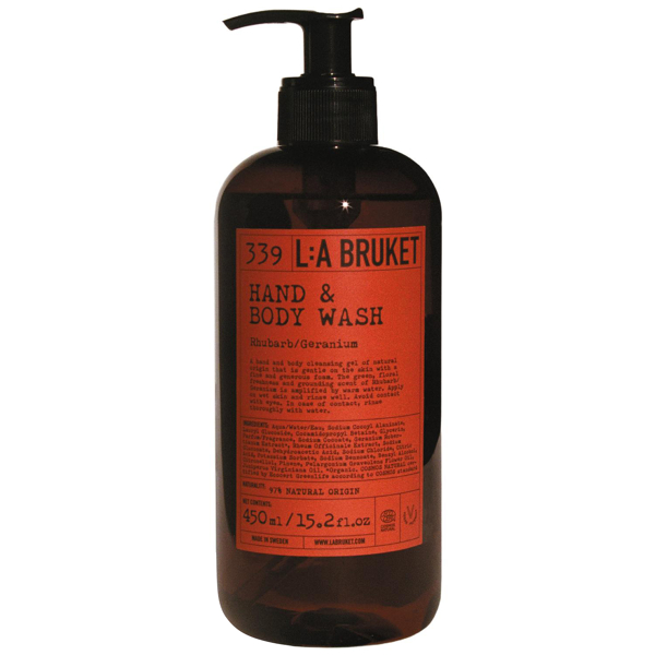 Hand & Body Wash Rhubarb/Geranium