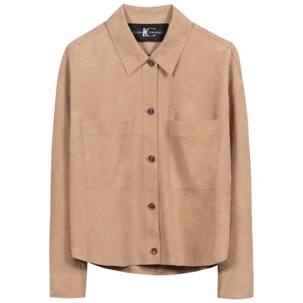 Velours Hemdjacke