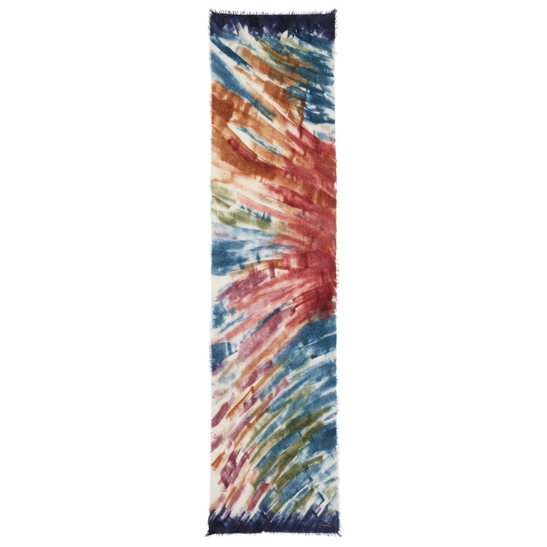 Schal mit Tie-Dye-Muster