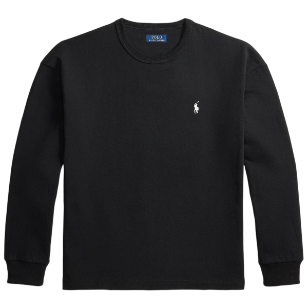 Relaxed-Fit Langarm-T-Shirt aus Jersey