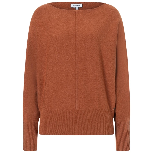 Feinstrickpullover mit fledermausärmeln